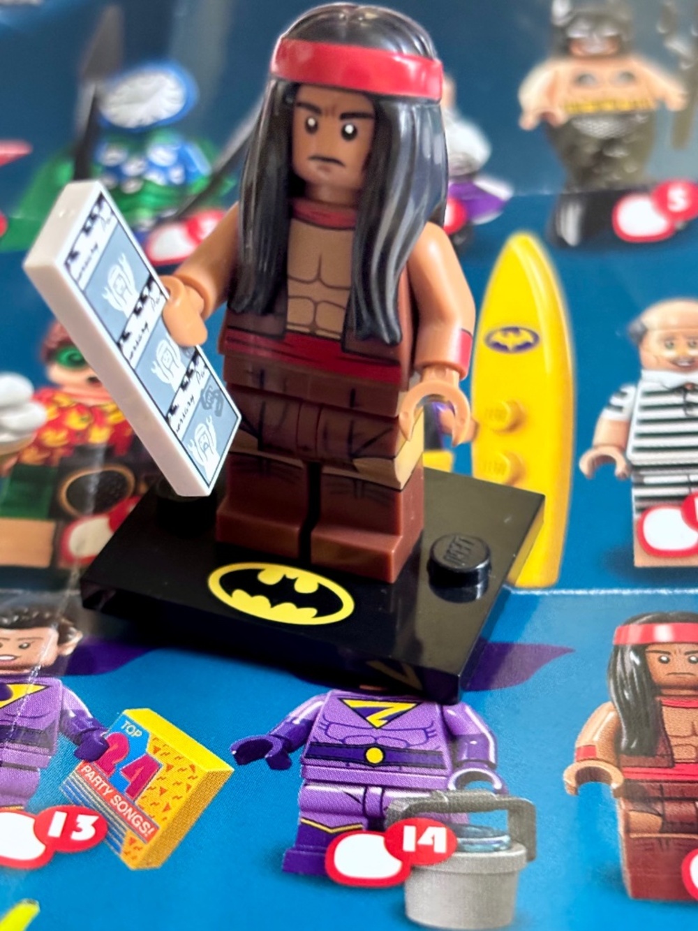 THE LEGO BATMAN MOVIE Series 2 "Apache Chief" coltlbm2-15 Like NEW!